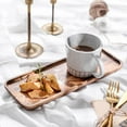 thumbnail image 5 of YUEVE Cookie Pans Wood Coffee Tray Household Bread Tray Rectangular Tray Japanese Cake Plate Solid Wood Dessert Plate, 5 of 6