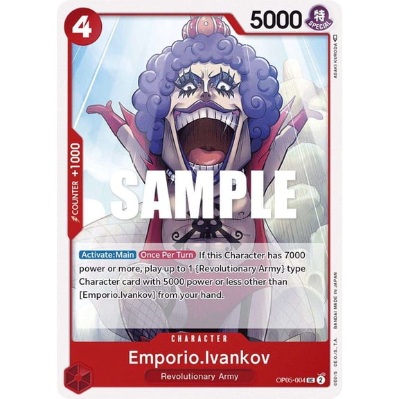 One Piece Awakening of the New Era Uncommon Emporio.Ivankov OP05-004