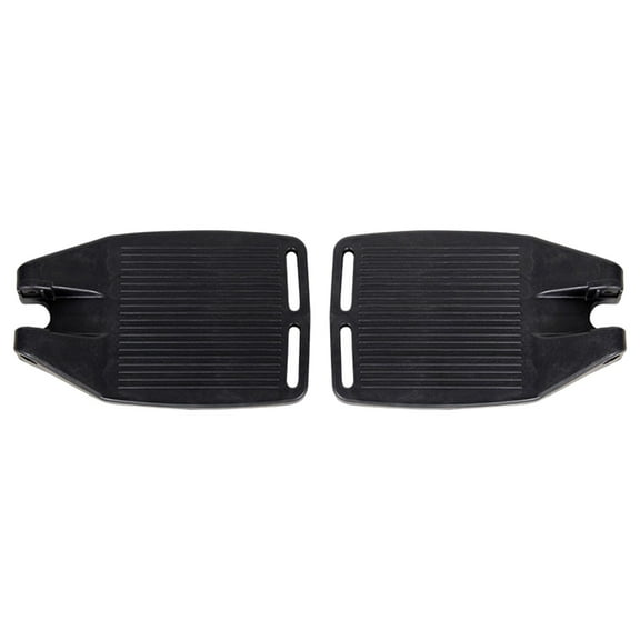 Durable Wheelchair Footrest High Quality Detachable Scratch Footplate Heavy Duty Wheelchair Accessories Equipment Easy to Install - .2cm Gaps