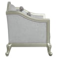 thumbnail image 4 of ACME Qunsia Loveseat with 4 Pillows in Light Gray Fabric and Champagne, 4 of 7