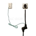 thumbnail image 5 of AC WORKS [S10301430-018] 3-Prong 30Amp Dryer Plug to 4-Prong Dryer Female Connector Adapter -, 5 of 6