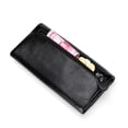thumbnail image 6 of TAZAG pebbled first-layer cowhide women's wallet, fashionable and casual genuine leather long wallet, 6 of 7