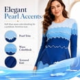 thumbnail image 5 of Bounce Dresses for Women Church, 2026 New Elegance in Pearls Mididress, One Size Stretchy Loose, 5 of 7