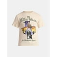 thumbnail image 5 of Willie Nelson Men's and Big Men's Graphic Tee with Short Sleeves, Sizes S-3XL, 5 of 5
