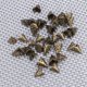 thumbnail image 2 of 50 piezas de metal de filigrana de cono hueco flor tapa de cuentas para la fabricación de joyas de bricolaje 15 x 16 mm (Antibrass), 2 of 5