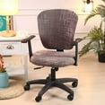 thumbnail image 2 of ORUYROP Housse de Chaise d'Ordinateur de Bureau, Housse de Chaise Extensible en Spandex Rotative Housses de Protection, 2 of 6