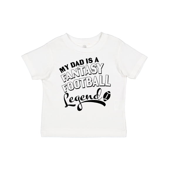 Inktastic My Dad is a Fantasy Football Legend Boys or Girls Toddler T-Shirt