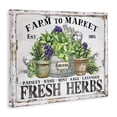 thumbnail image 3 of Stupell Industries French Country Farmhouse Fresh Herbs Canvas Art, 20 x 16, by Creatif Belle, 3 of 8