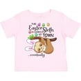 thumbnail image 3 of Inktastic Easter Sloth with Bunny Ears- Funny Boys or Girls Toddler T-Shirt, 3 of 5