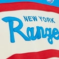 thumbnail image 3 of Men's Mitchell & Ness  Cream New York Rangers 100th Anniversary Head Coach Hoodie, 3 of 4