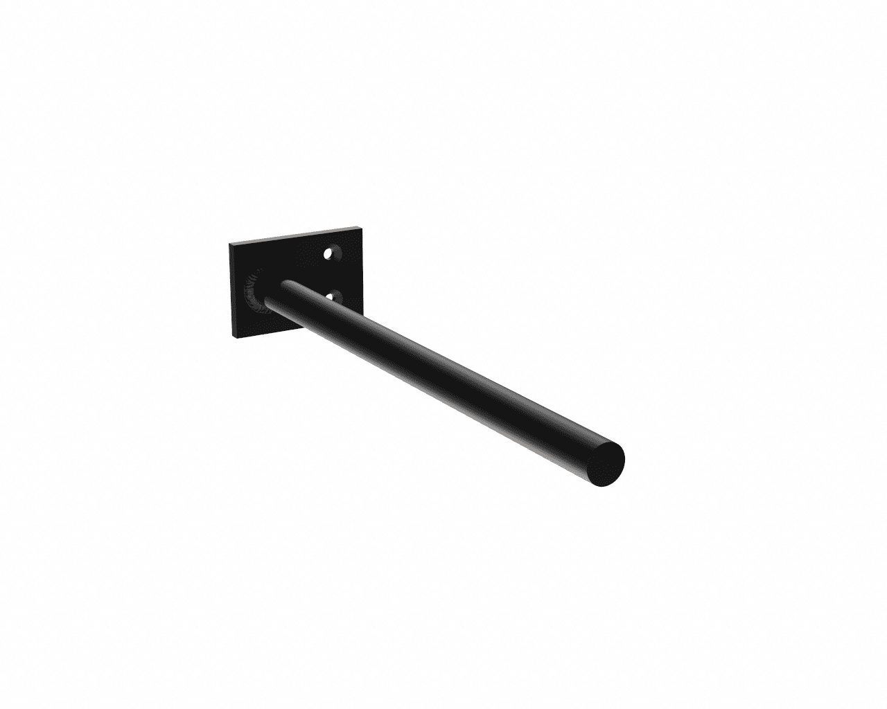 Round Free Floating Shelf Brackets (1 peg 9 1/2 inch) - Walmart.com