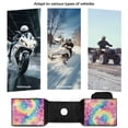 thumbnail image 6 of Uorisanigo ATV Tank Bag, Colorful Tie Dye Print Snowmobile Saddlebags, Auto Accessories, Waterproof Durable Motorcycle Saddle Bag for ATV Motorcycles and Snowmobiles, 6 of 7