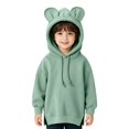 thumbnail image 5 of Generic Baby Toddler Boys Girls Fleece Hooded Sweatshirt Oversized Casual Cute Fashion Ears Hoodies Theme Party Warm Pullover Clothes, 5 of 6