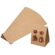 thumbnail image 1 of Uxcell 50 Pcs Tarjetas de Exhibición de Pendientes de Pie, Tarjetas de Exhibición de Collares, Tarjetas de Empaque de Joyería para Pulseras, Kraft, 1 of 6
