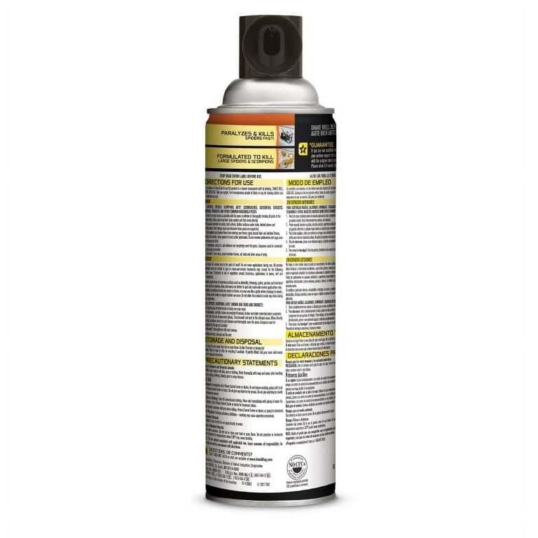 Black Flag Spider & Scorpion Killer 16 oz Aerosol Spray - Walmart.com