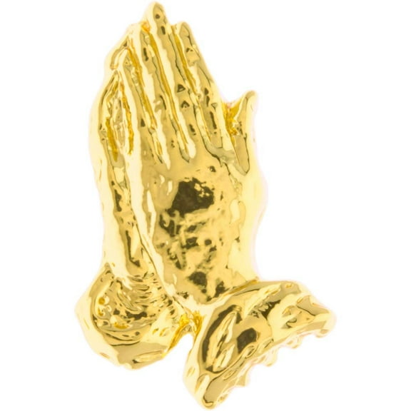 Gold Praying Hands Pin