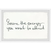 Marmont Hill Become the Energy VI Framed Wall Art