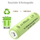thumbnail image 5 of Baterías recargables Betmaxful AA 1,2 V 900 mAh NiMH, 10 paquetes, 5 of 7