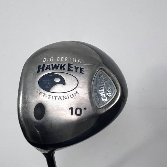 Pre-Owned LEFTY Callaway Hawkeye VFT Driver 10* Big Bertha System 60 60g Firm LH