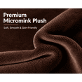 thumbnail image 6 of EVOLIVE Soft Micromink, Faux Fur, Faux Suede Body Pillow Cover Replacement with Zipper Closure (Brown, 21“X54), 6 of 7