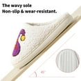 thumbnail image 6 of BERANMEY Halloween Slippers for Women Perfect Soft Plush Comfy Warm Slip-On Cute Womens Slippers Indoor Fluffy House Slippers for Women and Men Non-slip Fuzzy Flat Slides, 6 of 7