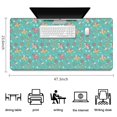 thumbnail image 5 of Long Mouse Pads for Desk,Cartoon Unicorn Donut Heart Pattern Desk Mats on Top Of Desks, Desk Mouse Pad Extra Large with 3mm Non-Slip Base and Stitched Edge for Gaming,Office,Work,Home 47.3"x23.6", 5 of 6