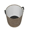 thumbnail image 3 of Goofa Leopard Print-2 Printed Circular Hamper,Laundry Basket with Handles,Storage Baskets Foldable,Large Capacity Laundry Hamper-Small, 3 of 8