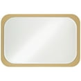 thumbnail image 4 of Noble Park Devonshire Gold 28" x 42" Rectangular Wall Mirrors Set of 2, 4 of 9