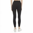 thumbnail image 3 of Danskin Women's Ultra High Legging Tight with Pockets Size: M, Color: Black Salt, 3 of 3