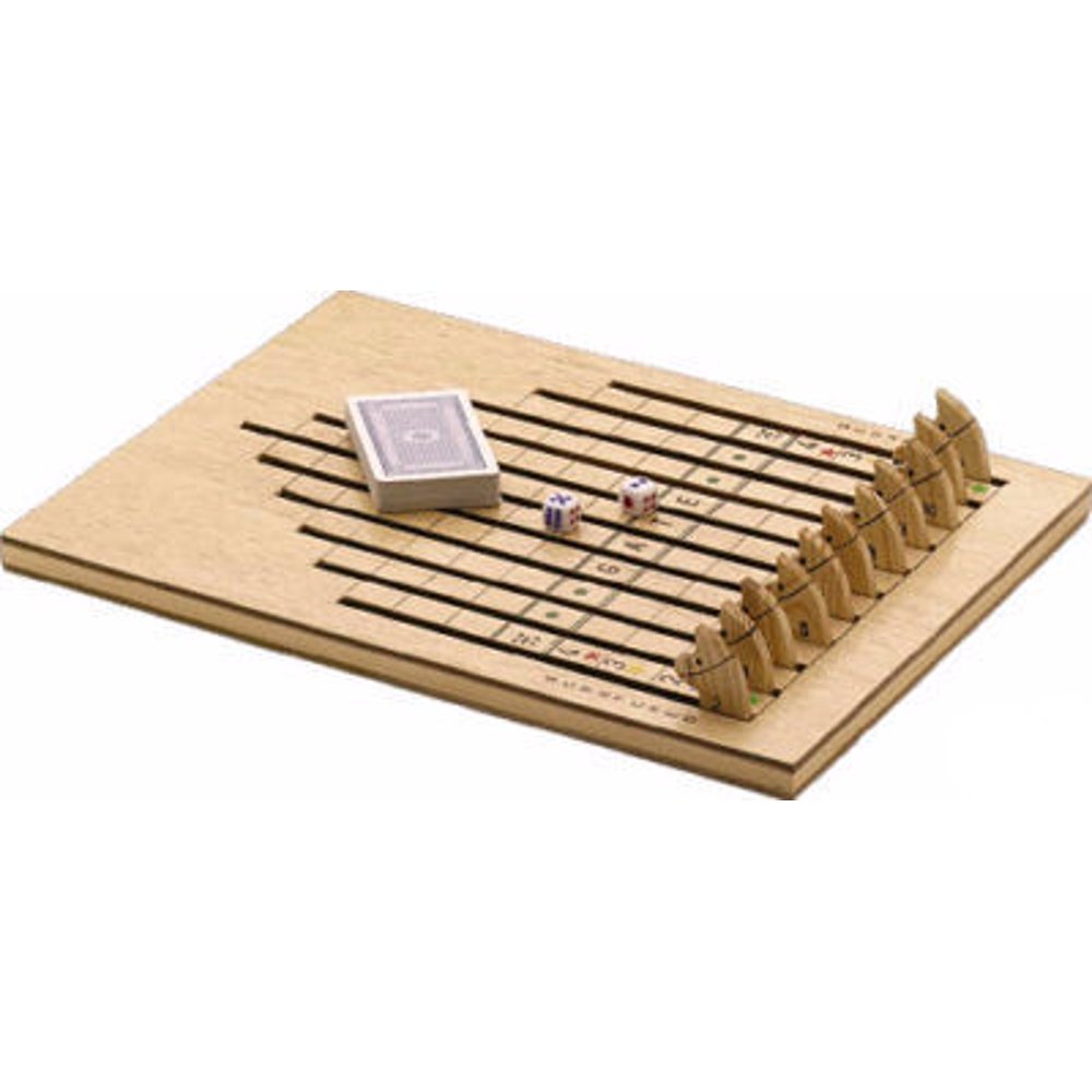 The Wooden Racing Race Horse Card Game Set Kit
