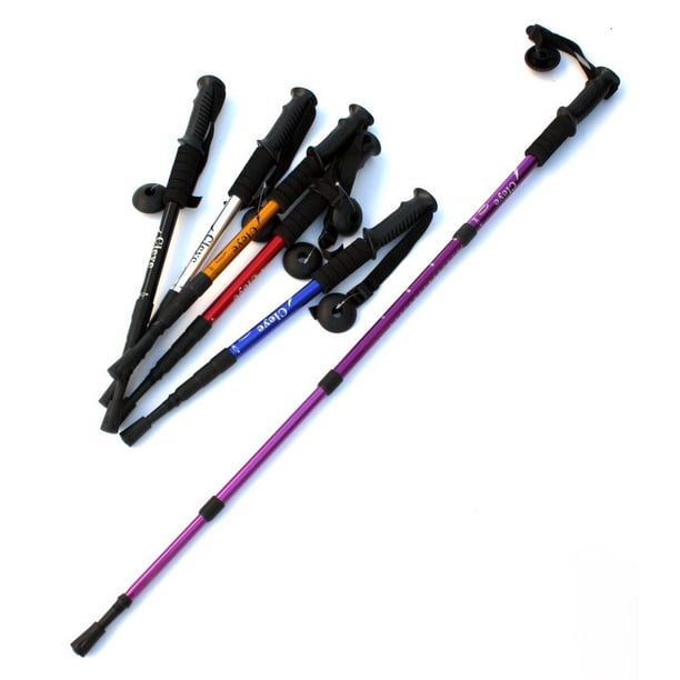Outdoor Hiking Essential: Cleye Silver Aluminum Alloy Trekking