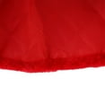 thumbnail image 7 of Xmarks Toddler Baby Girls Warm Cloak Coat Flower Girls Princess Faux Fur Bolero Shrug Jacket 0-3 Years Little Girl Fleece Pom Pom Cape Coat 2-3 tred, 7 of 7