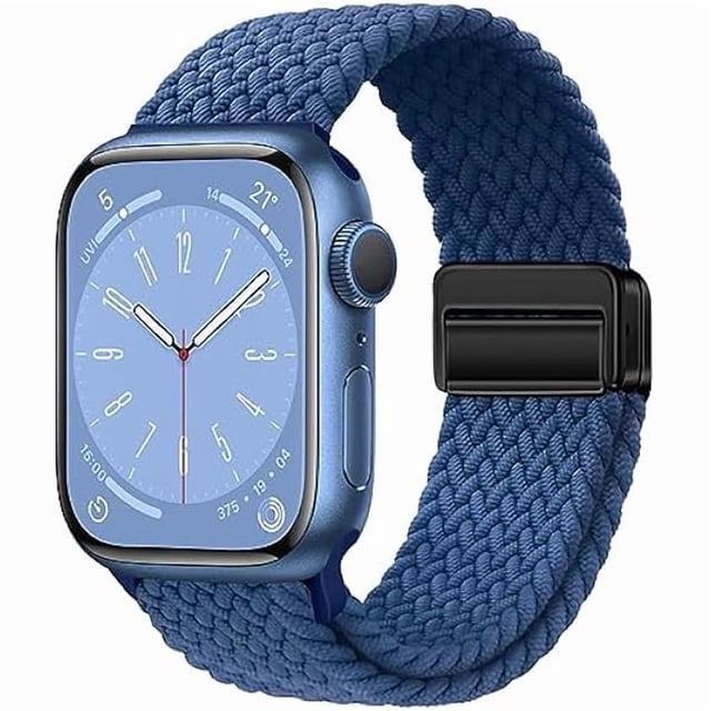 Chenchen Sport Loop Compatible with Apple Watch Band 38mm 40mm 41mm 42mm 44mm 45mm 46mm 49mm for Women Men,Magnetic Strap Stretchy Braided Wristband for iWatch Series 11 10 9 8 7 6 5 4 SE Ultra 3 2 1