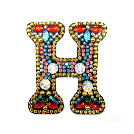 A-Z DIY Keychain Diamond Painting Letters Women Girl Bag Keyring Pendant Gift Special-shaped Full Drill Embroidery Cross Stitch