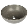 thumbnail image 6 of Eden Bath EB-S003BL-H Small Vessel Sink Bowl - Honed Black Limestone, 6 of 11