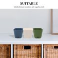 thumbnail image 3 of unbranded 6Ud Macetas Pequeñas Plásticas Para Cultivo De Suculentas Aloe Y Cactus Con Estilo Moderno, 3 of 7