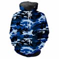 thumbnail image 3 of Sudadera con capucha de camuflaje con estampado 3D para hombre, sudadera con estampado de jungla para primavera y otoño, sudadera informal para deportes al aire libre, sudaderas con capucha de manga l, 3 of 5