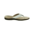 thumbnail image 3 of Vionic Womens Aloe Suede Flat Thong Sandals, 3 of 3