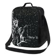 thumbnail image 1 of Disketp New York City1 Bolsa Térmica Estampada para Almuerzo, Lonchera para Hombres y Mujeres Adultos, 1 of 7