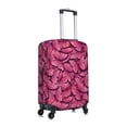 thumbnail image 3 of Bixox Washable Pink Butterfly Printed Luggage Cover, Fashion Suitcase Protector Fits for Medium luggage, 3 of 8