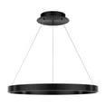 thumbnail image 5 of WAC Lighting Sirius 18" LED 3000K Contemporary Aluminum Pendant in Black, 5 of 5