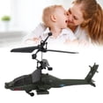 thumbnail image 3 of Helicóptero RC, Juguete Volador de Induco Automática USB, Vuelo Estable, Apaguado Autico, Avoon RC para Niños, helicóptero Militar Recargable Por USB, Juguete, 3 of 7