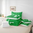 thumbnail image 6 of Castle Fairy Boys Girls Eat Sleep Soccer Bedding Comforter Set 7-Piece,Ball Gamer King Bedding Sets,Sport Theme Ultra Soft Bed Sheets,Luxury Bedroom Decor,Reversible, 6 of 8