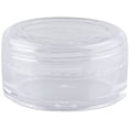 thumbnail image 2 of Envase de cosméticos de 108 piezas, lata vacía, lata transparente con tapa, crema de bálsamo labial cosmético, caja de perlas de diamantes de imitación, caja de muestra de prueba, 2 of 8