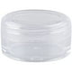 thumbnail image 2 of Frascos de 108 piezas Frascos de cosméticos Frascos vacíos Frascos transparentes con tapas para cosméticos Bálsamo labial Crema Perlas de diamantes de imitación, 3 g Adepaton LKX-1459, 2 of 8
