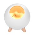 thumbnail image 1 of Linda luz nocturna para casa de gatos para niños, luz nocturna portátil, carga USB, lámpara de ambiente para dormitorio, 1 of 5