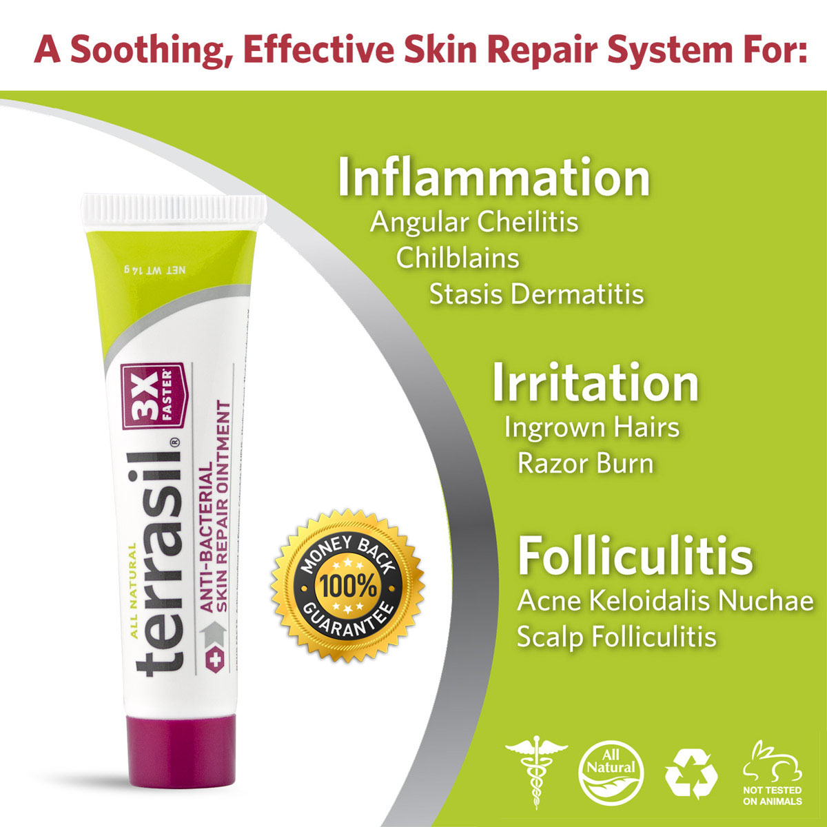 Buy Antibacterial Skin Repair Ointment with Natural Activated Minerals