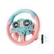 thumbnail image 3 of Volante de juguete de simulación, volante interactivo para educación temprana para niños. Rosa, 3 of 9