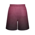 thumbnail image 4 of Hurxie Men's 4-Way Stretch Swim Trunks Quick Dry Board Shorts Beach Swimwear Bathing Suit Watermelon Red,2XL, 4 of 7
