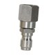 thumbnail image 1 of Conector adaptador para hidrolavadora de 3/8 de pulgada, conexión rápida, resistente para lavado de autos. masculino, 1 of 9